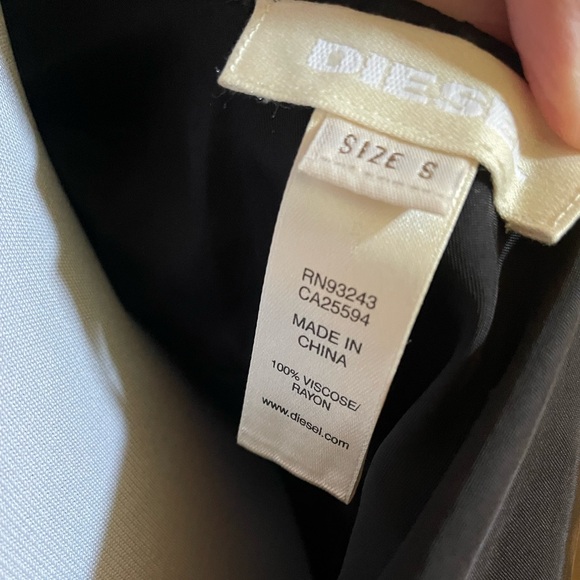 Diesel halter neck backless dress - Picture 2 of 16